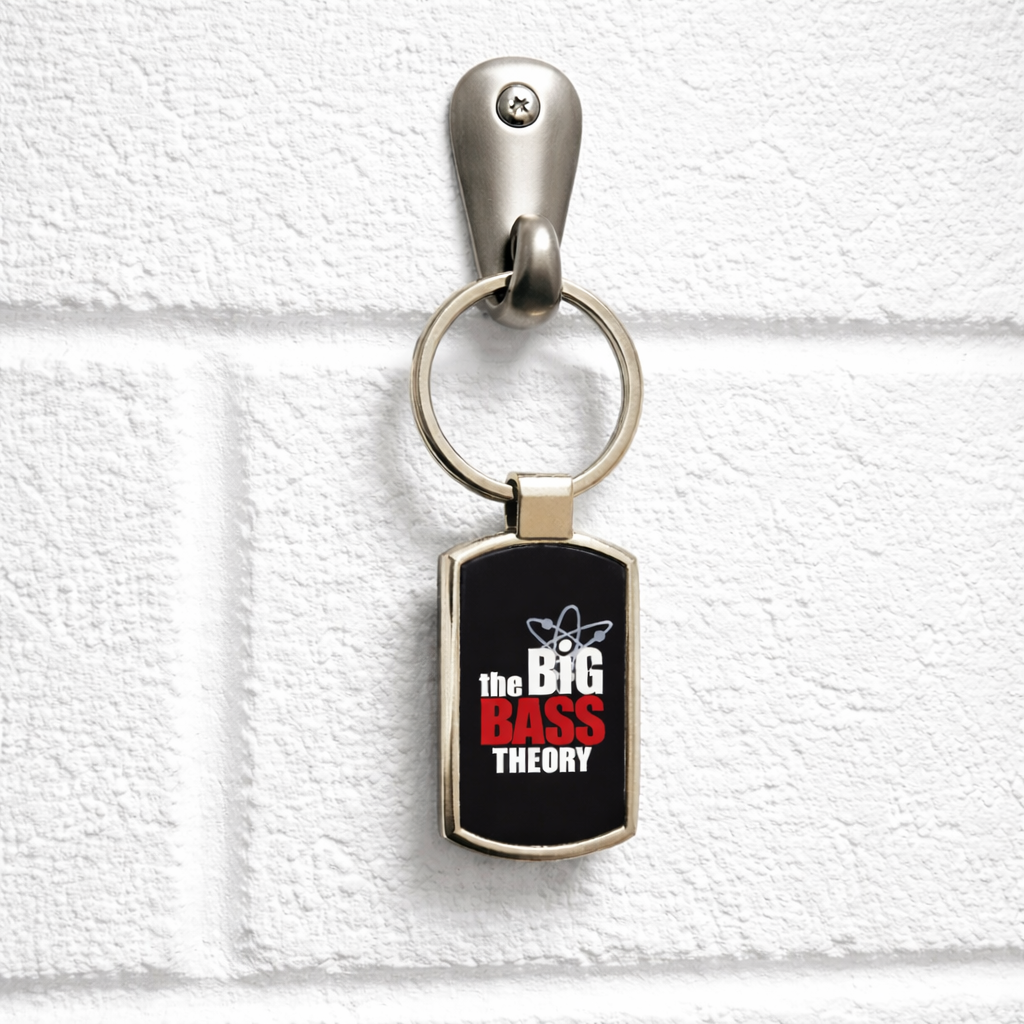 Big Bass Theory Keyring