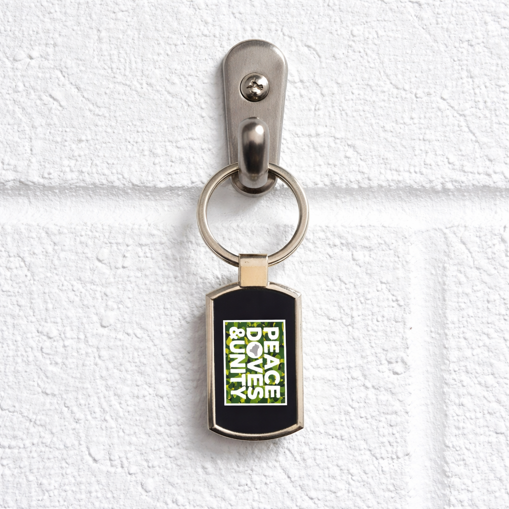 Peace, Doves & Unity Keyring
