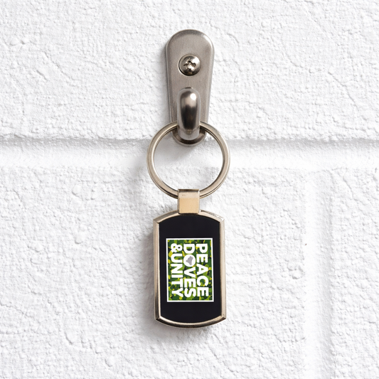 Peace, Doves & Unity Keyring