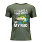 Large Mouth On My Rod T-Shirt