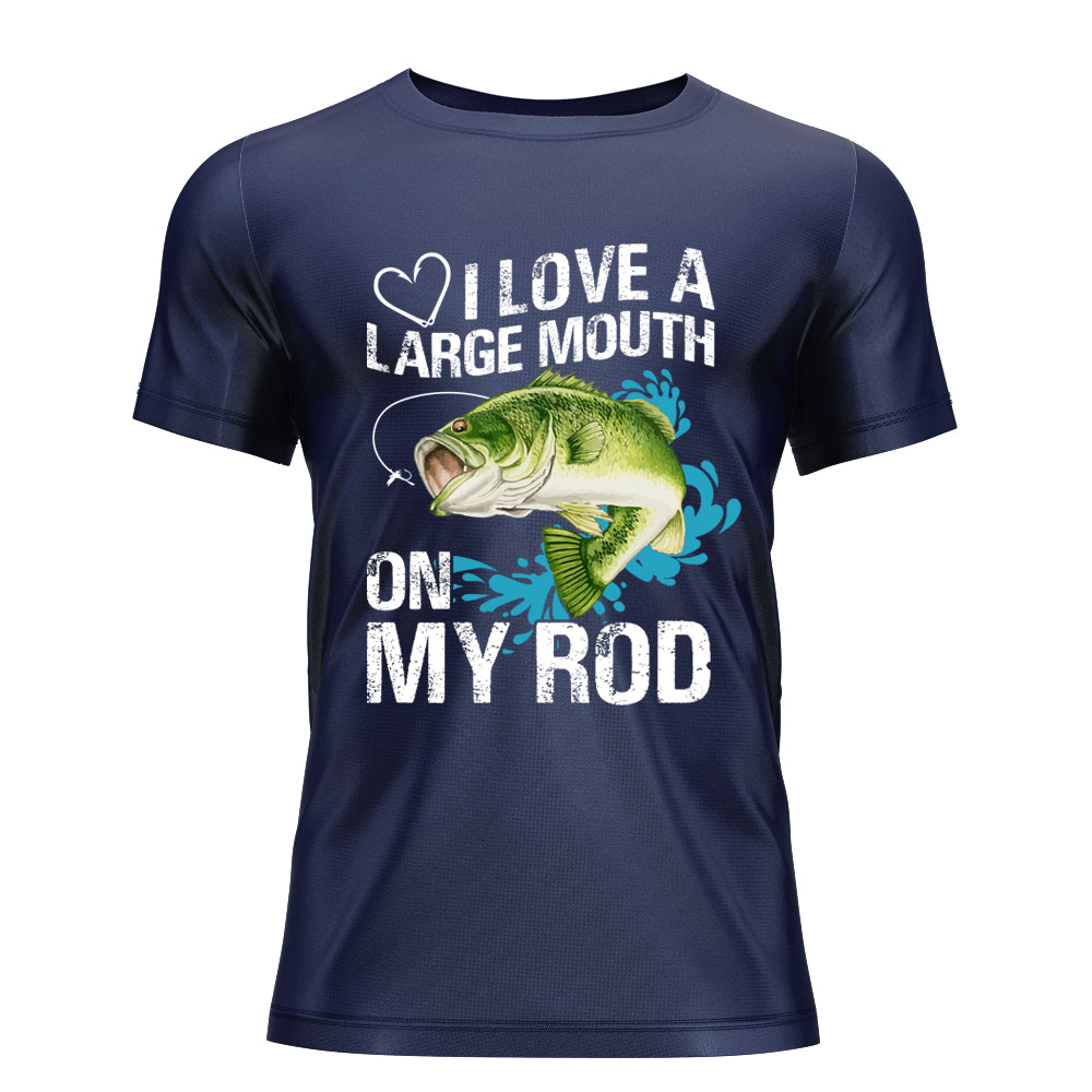 Large Mouth On My Rod T-Shirt