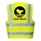 Love Dove Hi-Vis Vest (Yellow)