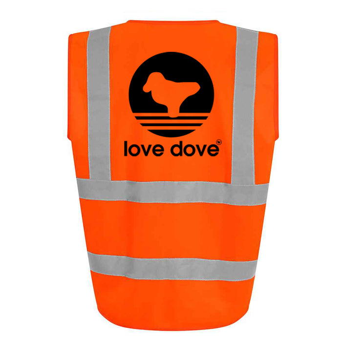 Love Dove Hi-Vis Vest (Orange)