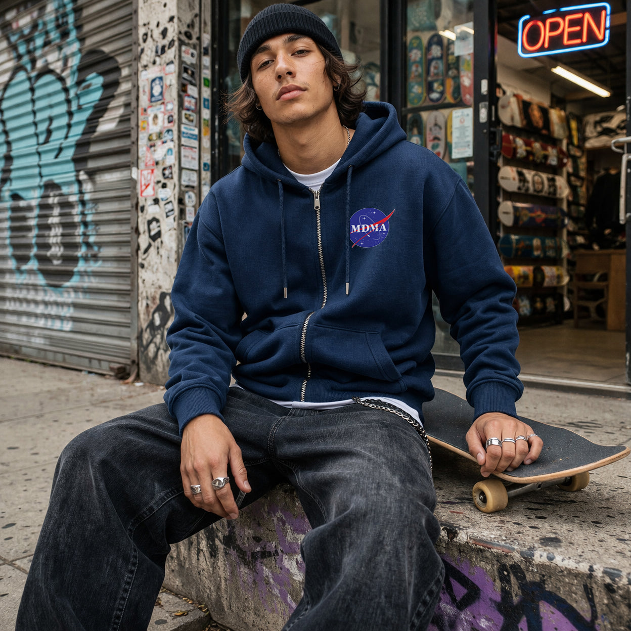 MDMA Premium Zip Hoodie