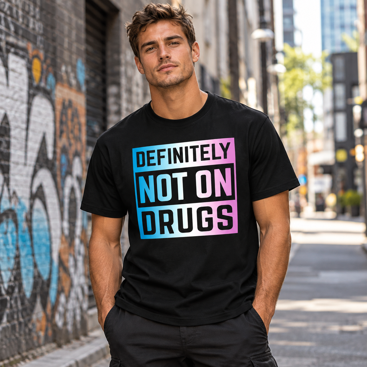 Not On Drugs Organic T-Shirt