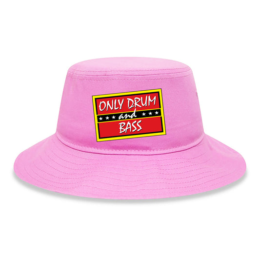 Only Drum & Bass Pink Reversible Bucket Hat