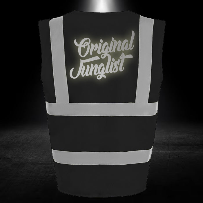 Original Junglist Hi-Vis Vest (Black)