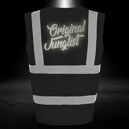 Original Junglist Hi-Vis Vest (Black)