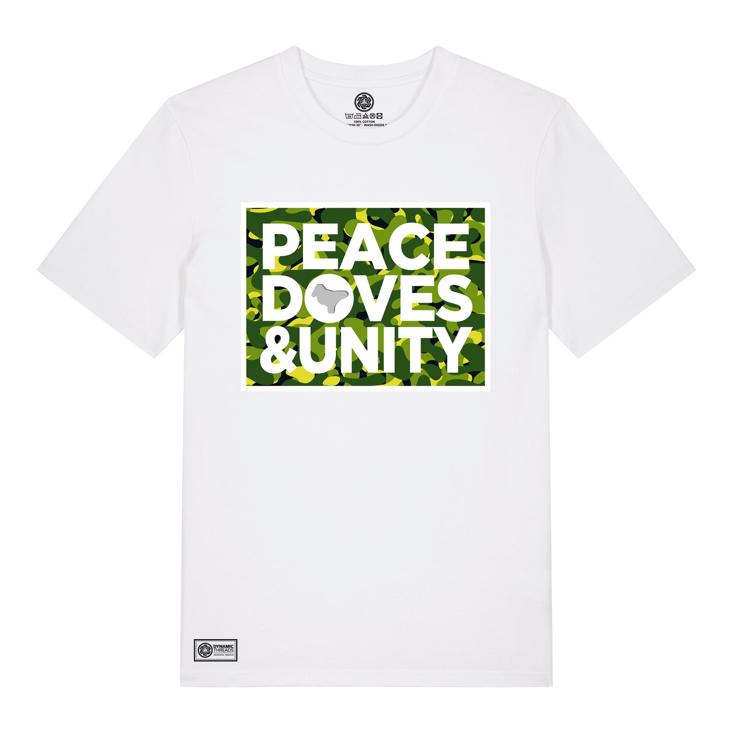 Peace, Doves & Unity Organic T-Shirt