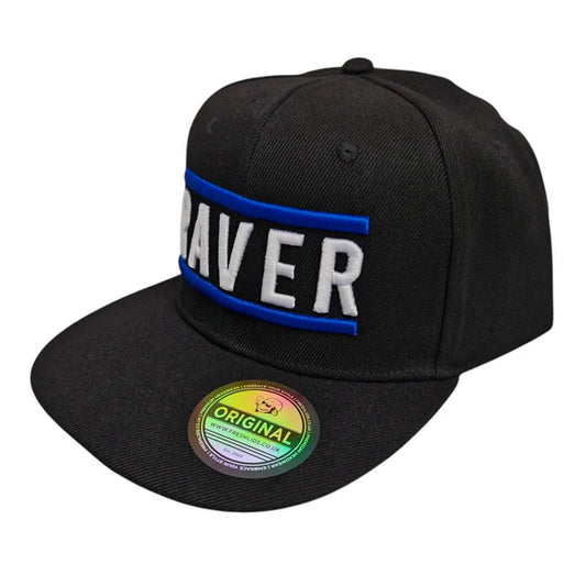 Raver Snapback - Blue Line