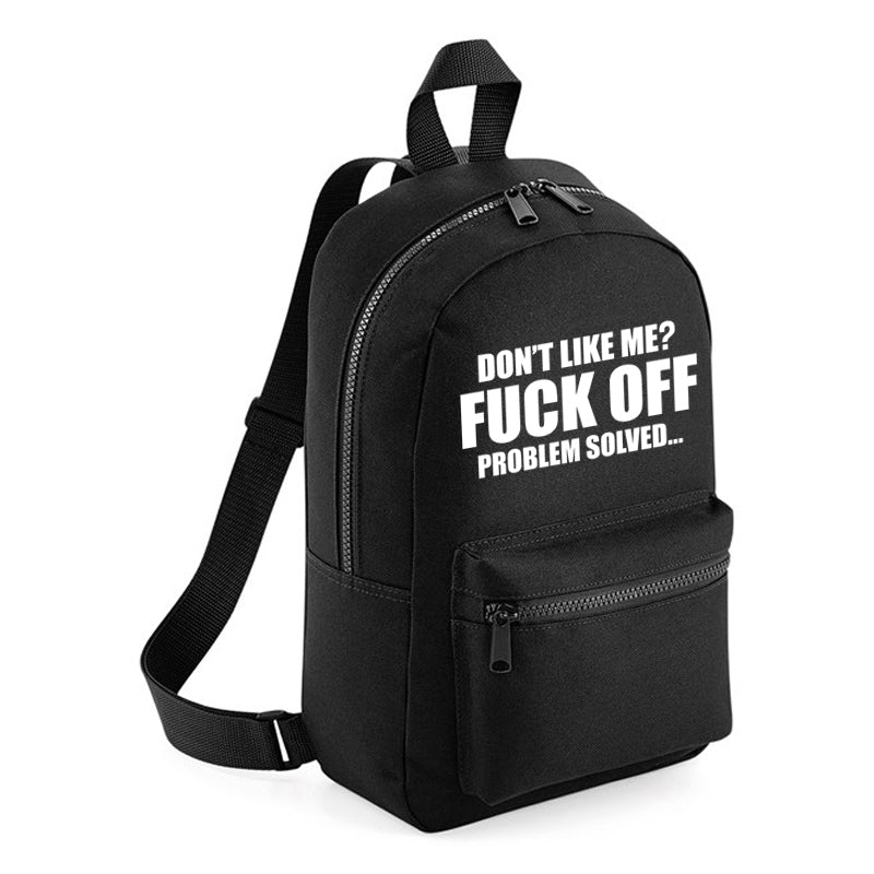 Problem Solved Mini Backpack