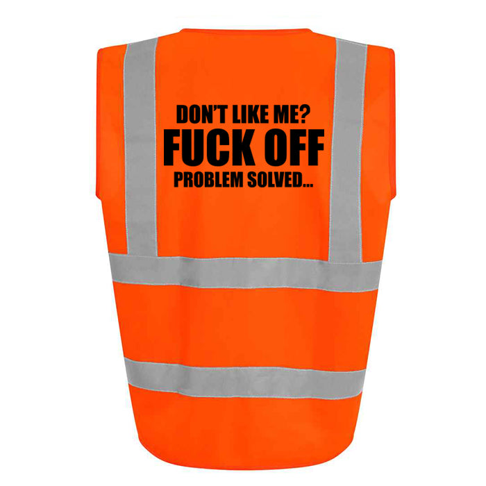 Problem Solved Hi-Vis Vest (Orange)