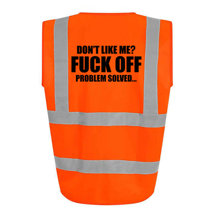 Problem Solved Hi-Vis Vest (Orange)