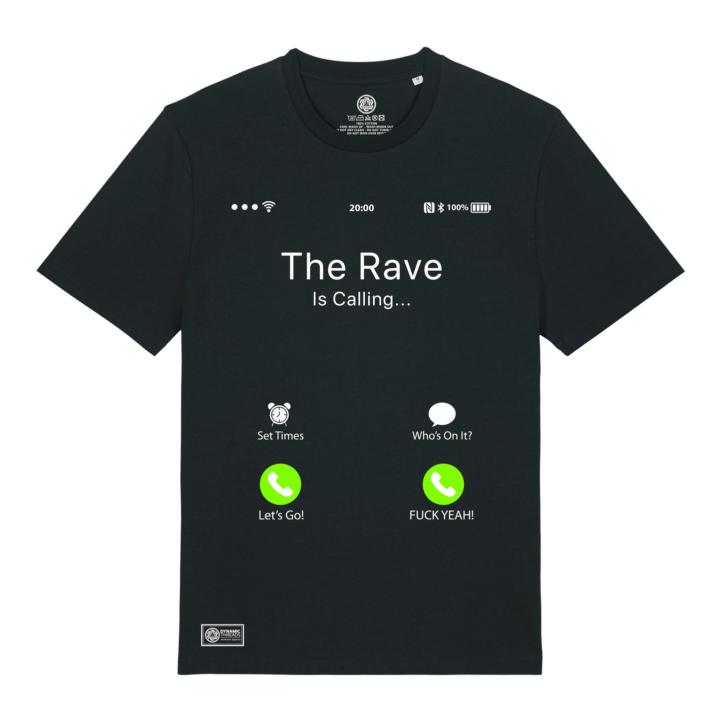 Rave Call Organic T-Shirt