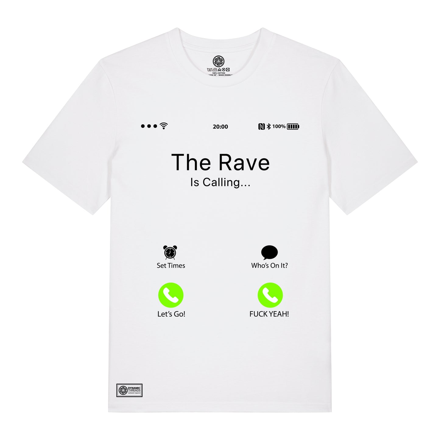 Rave Call Organic T-Shirt