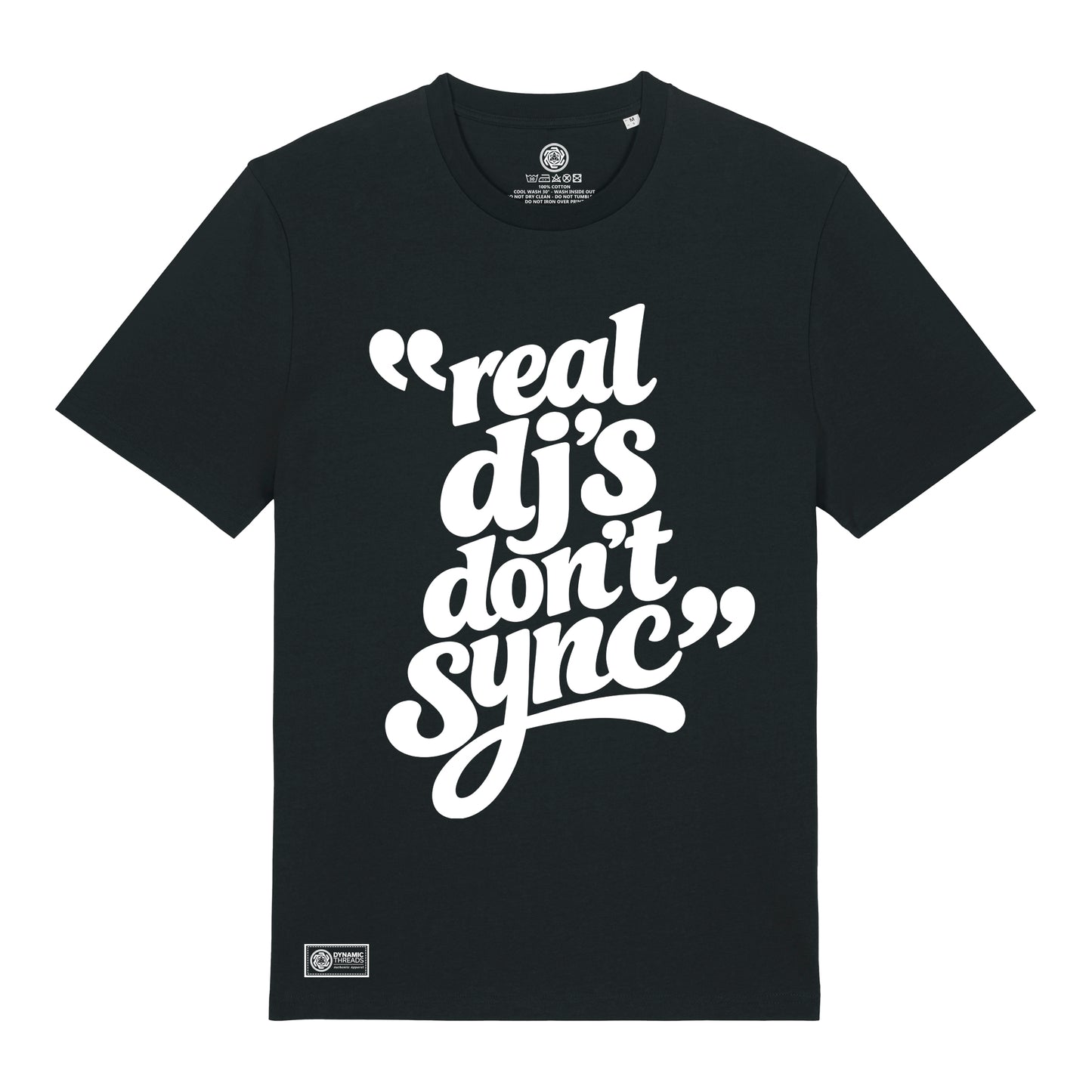 Real DJ's Don't Sync Organic T-Shirt