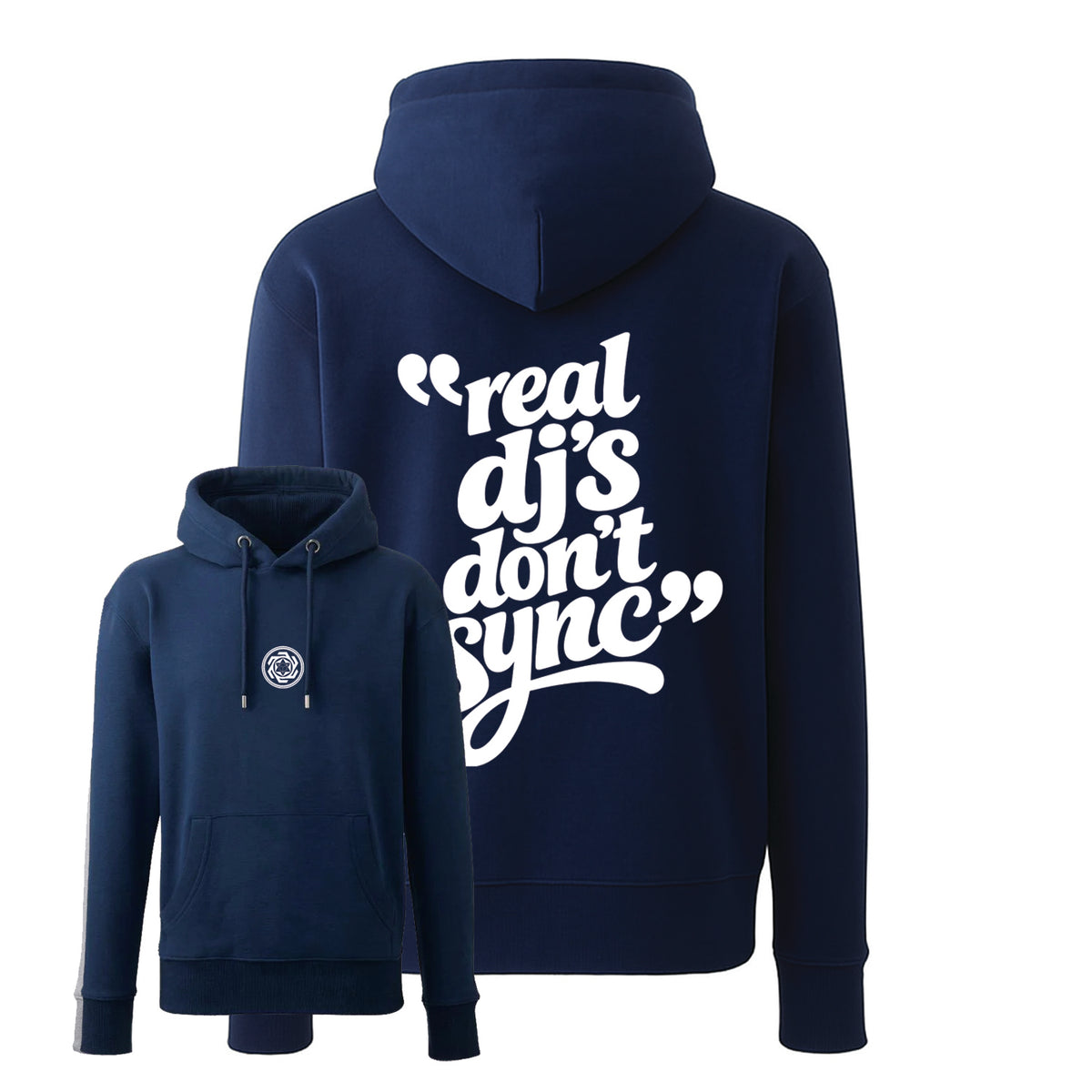 Real DJ's Don't Sync Premium Hoodie