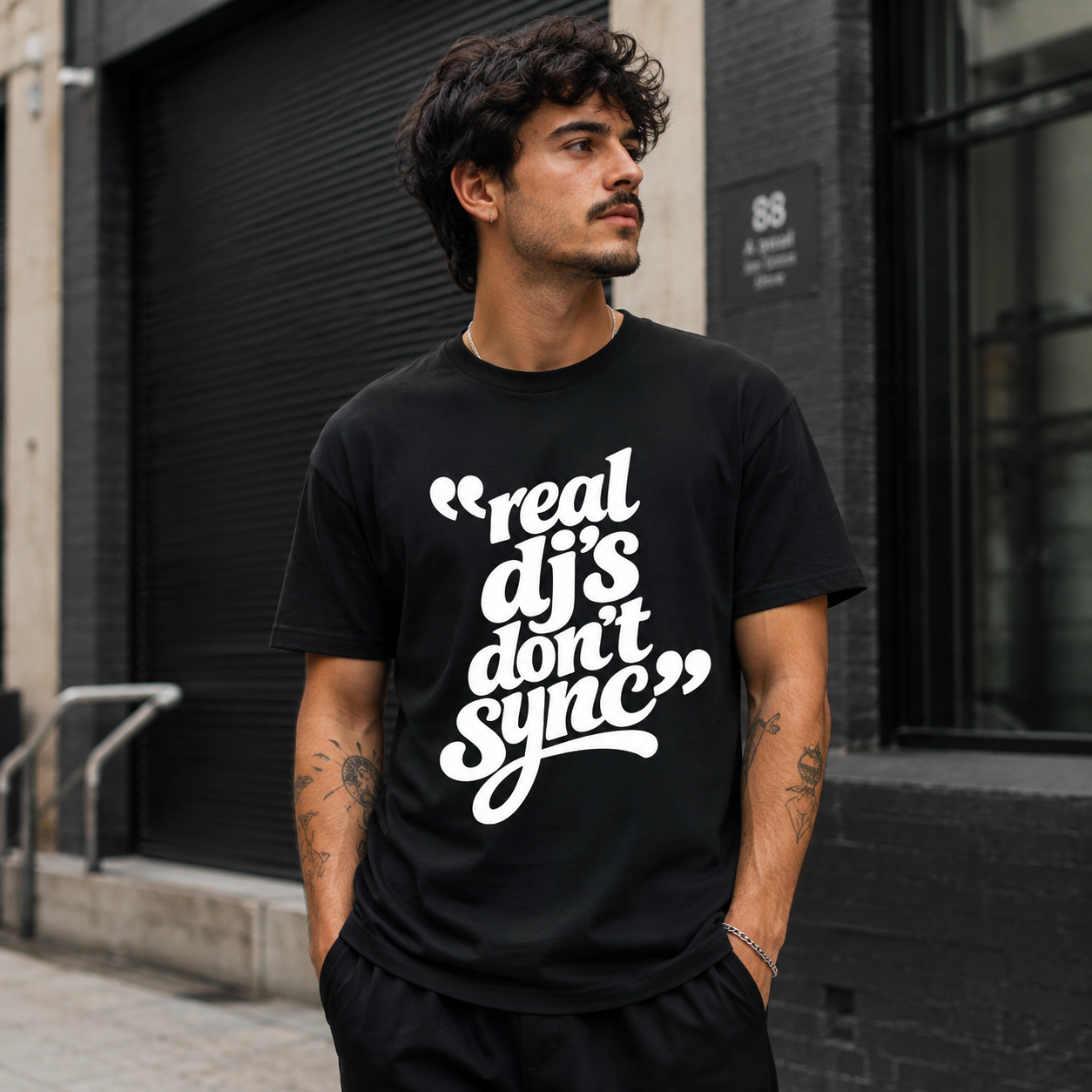 Real DJ's Don't Sync Organic T-Shirt