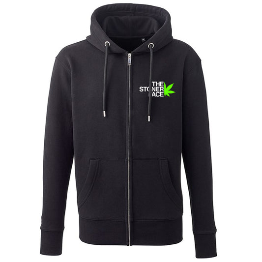 Stoner Face Premium Zip Hoodie