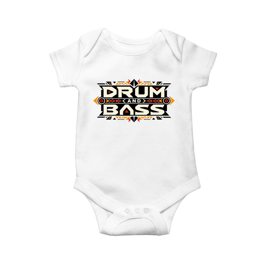 Tribal Drum & Bass Baby Vest