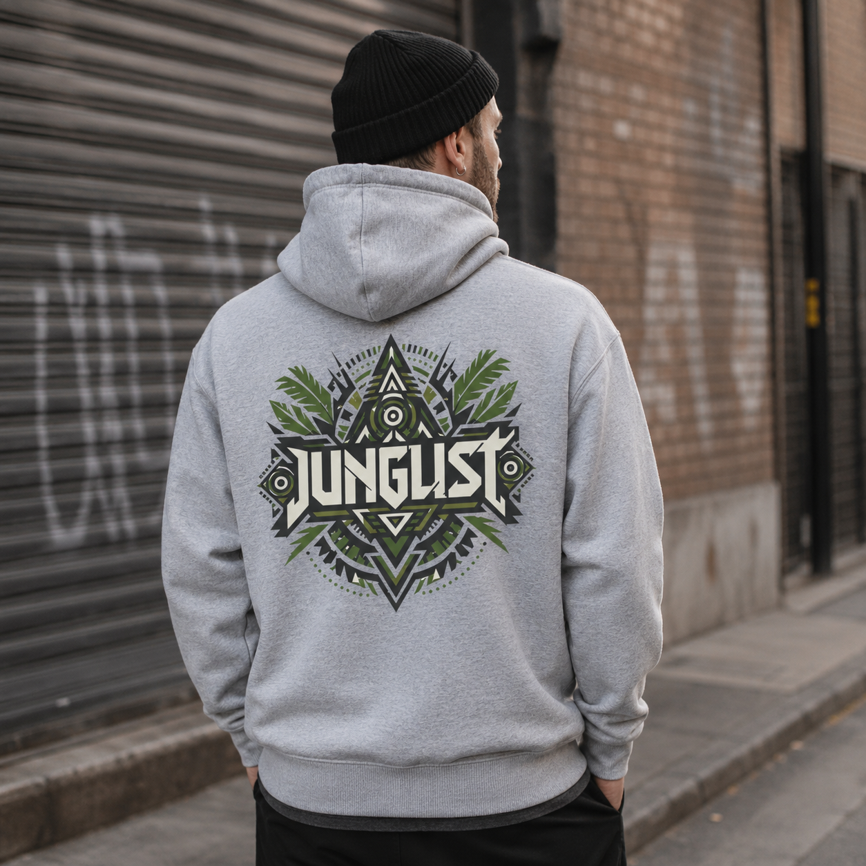 Tribal Junglist Premium Hoodie