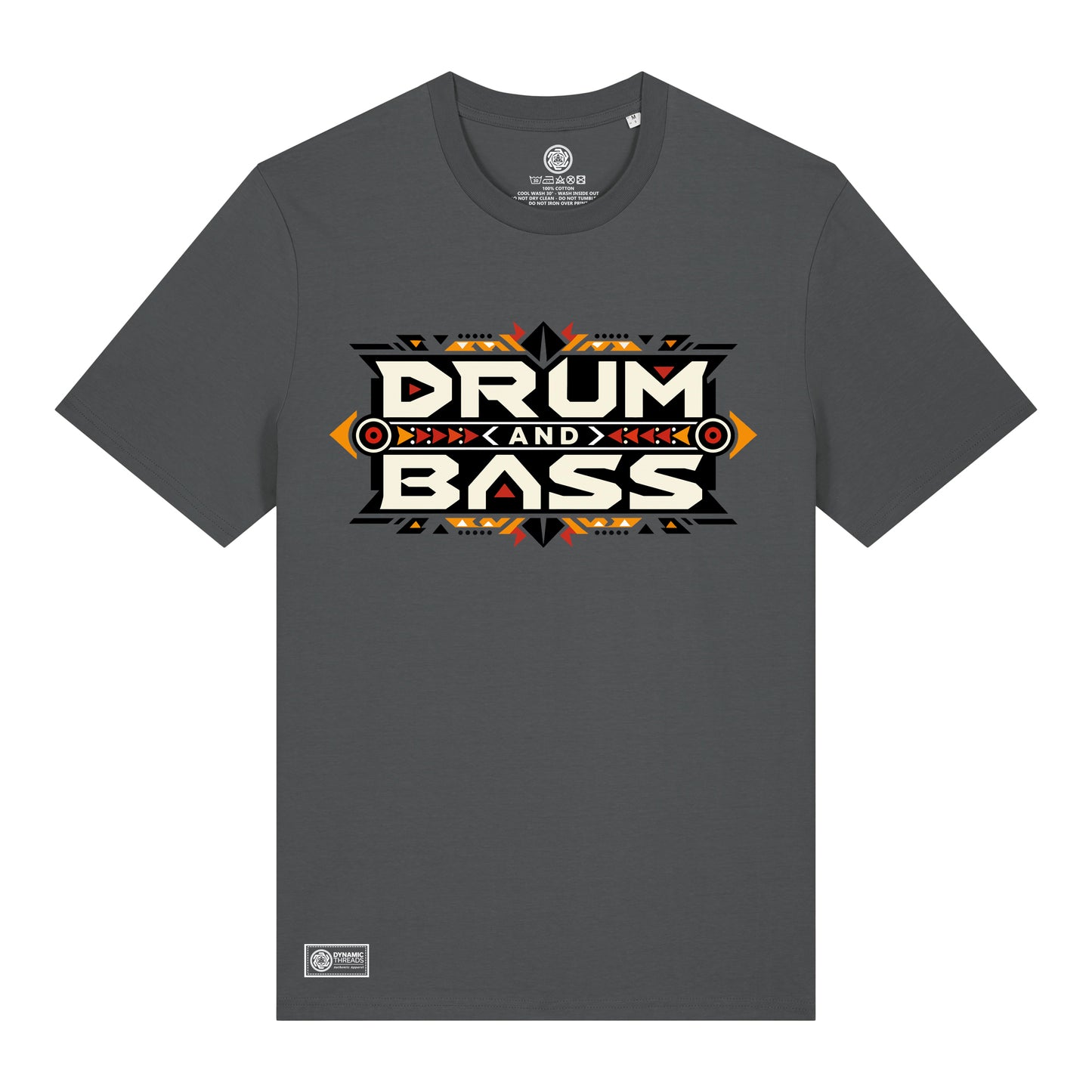 Tribal Drum & Bass Organic T-Shirt