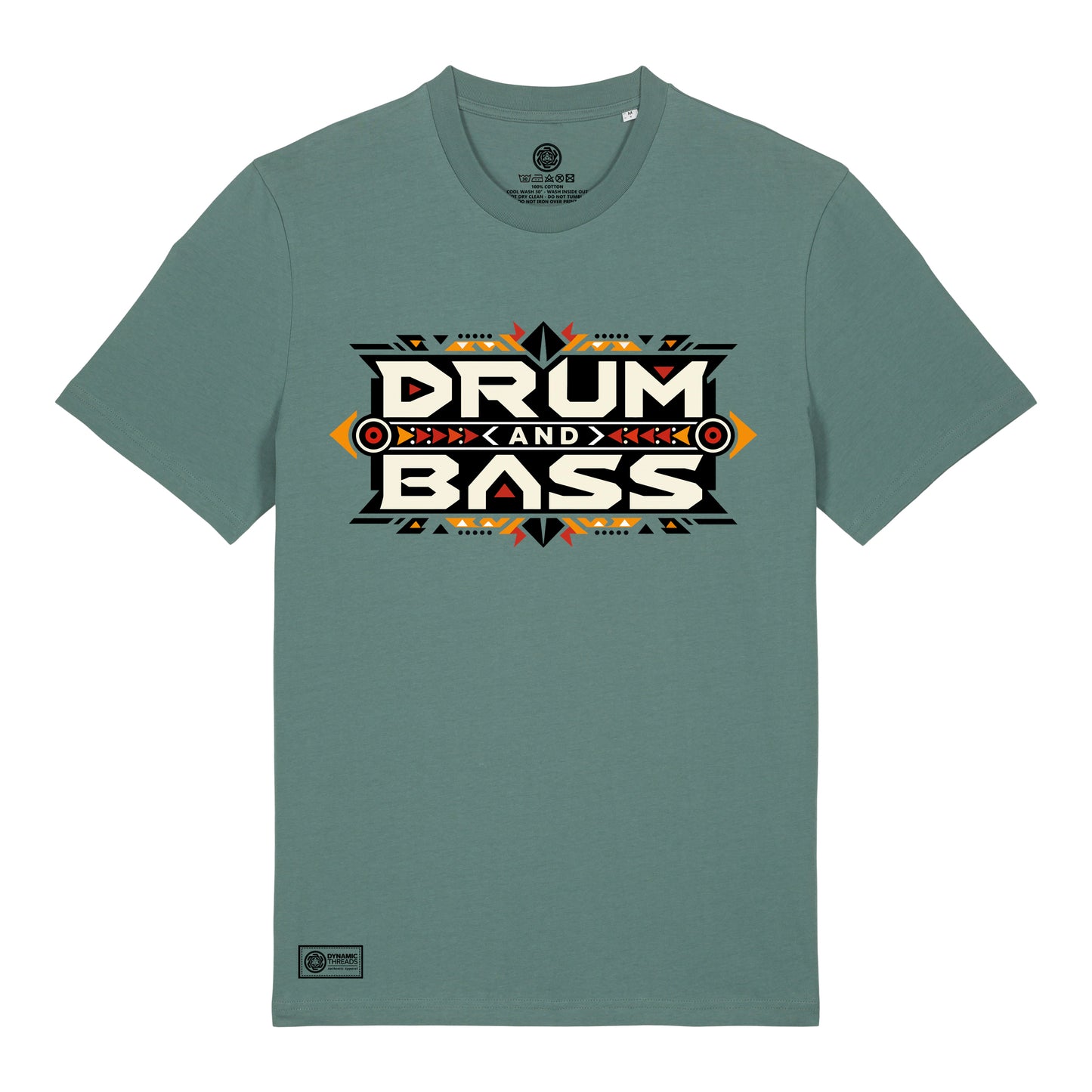Tribal Drum & Bass Organic T-Shirt