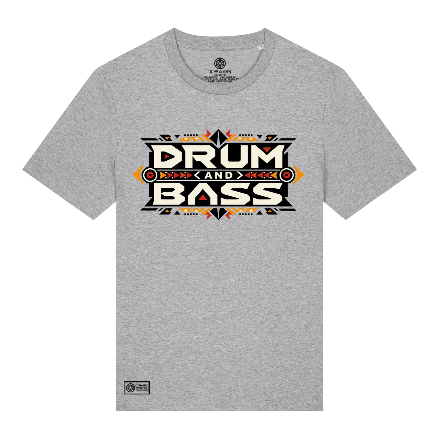 Tribal Drum & Bass Organic T-Shirt