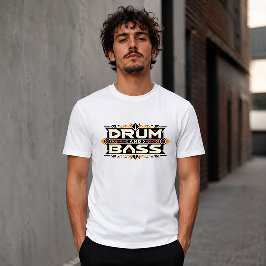 Tribal Drum & Bass Organic T-Shirt
