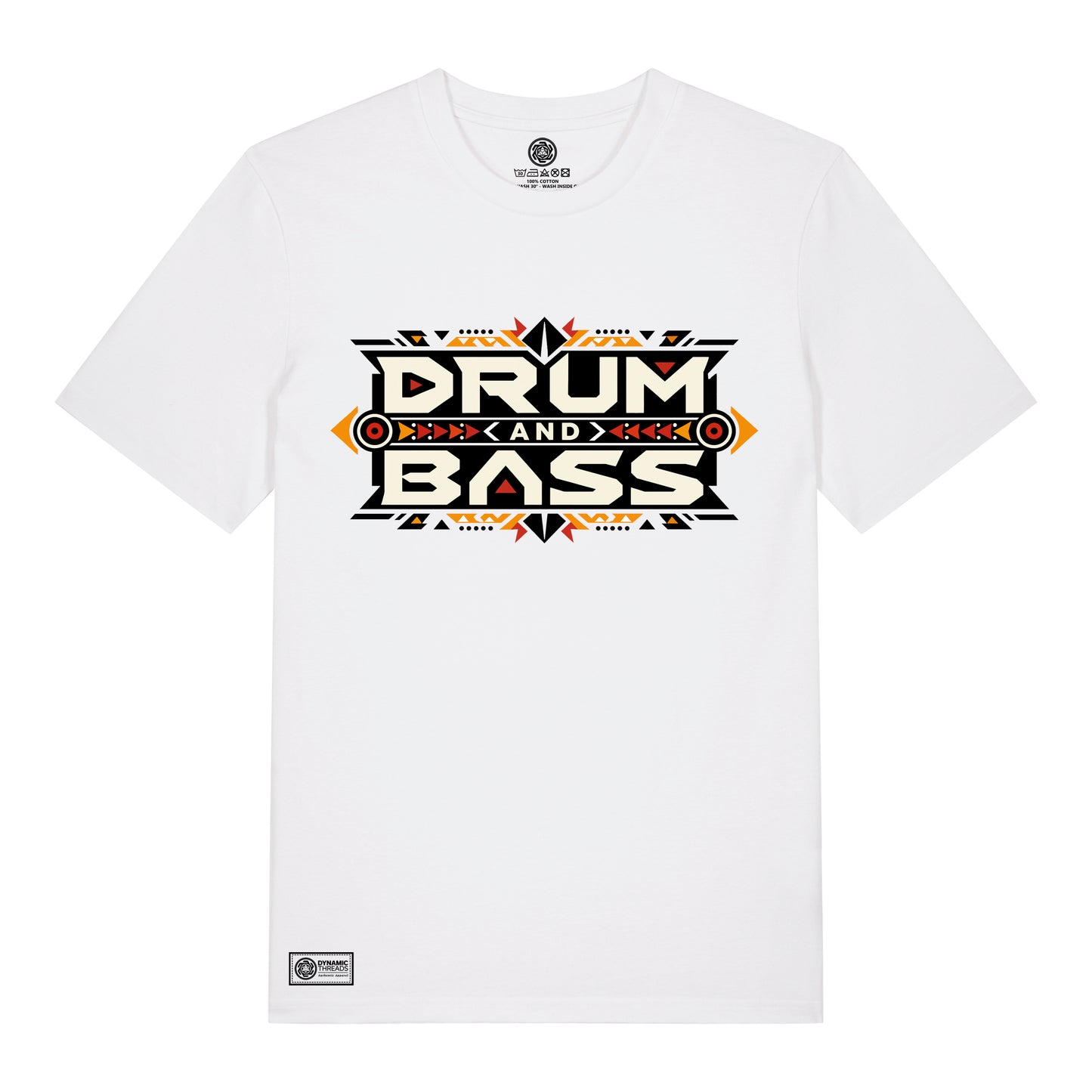 Tribal Drum & Bass Organic T-Shirt
