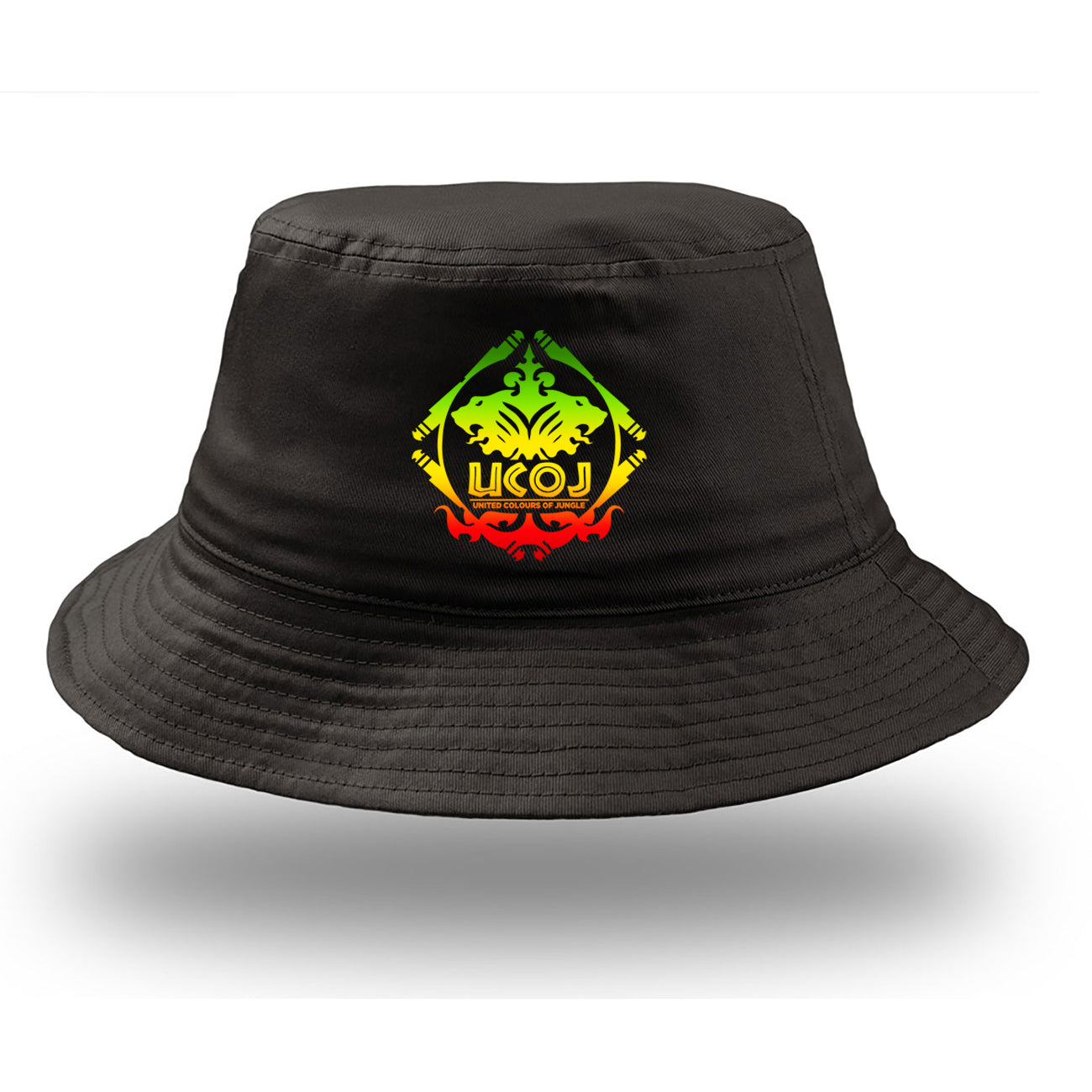 UCOJ Rasta Bucket Hat