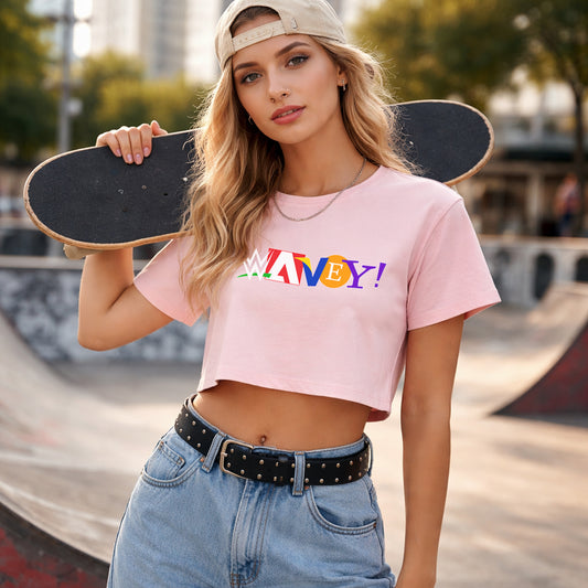 Wavey Crop Top