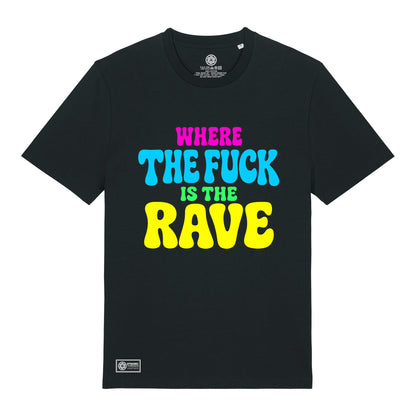 Wheres The Rave Organic T-Shirt