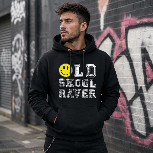 Oldskool Raver Premium Hoodie