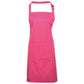 PR154 Premier Colours Bib Apron with Pocket