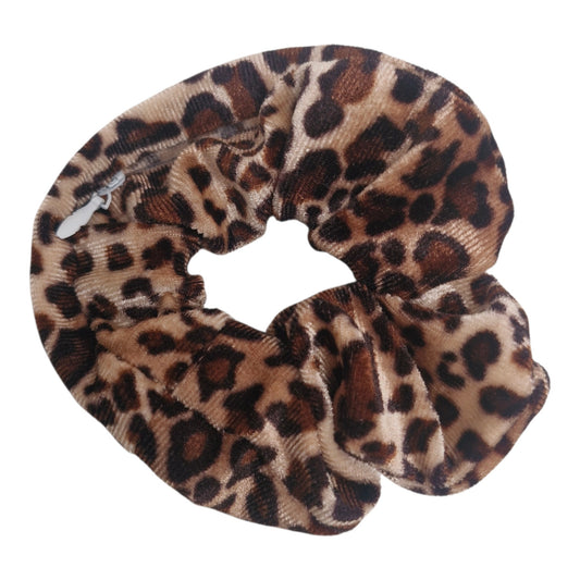 Stash Scrunchie Leopard