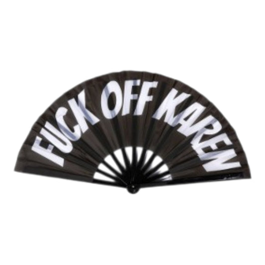 13-Inch Fuck Off Karen Hand Fan