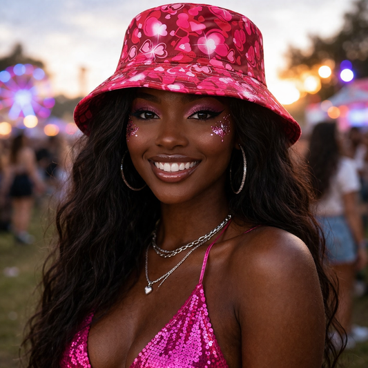 Love Heart Bucket Hat