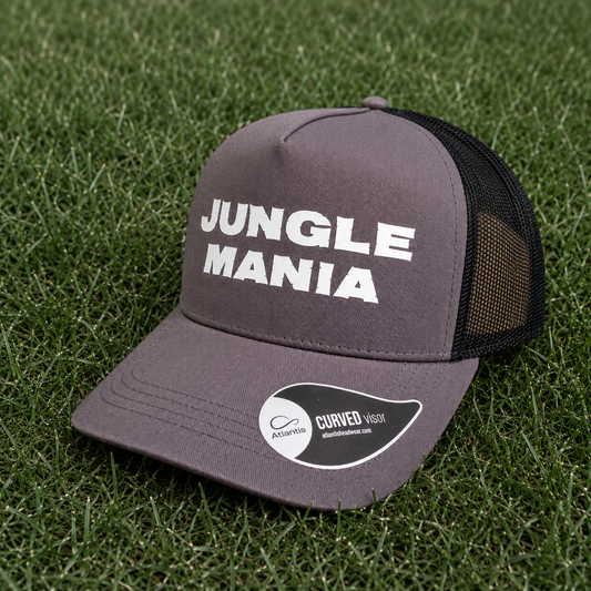 Jungle Mania Trucker - Charcoal / Black