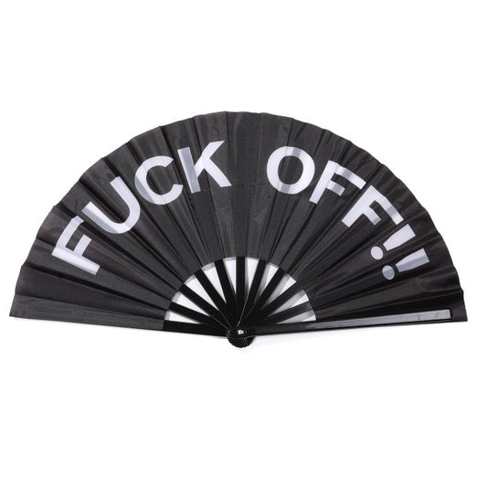 13-Inch Fuck Off Hand Fan