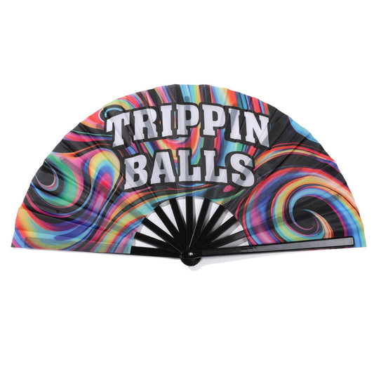 13-Inch Trippin' Balls Hand Fan