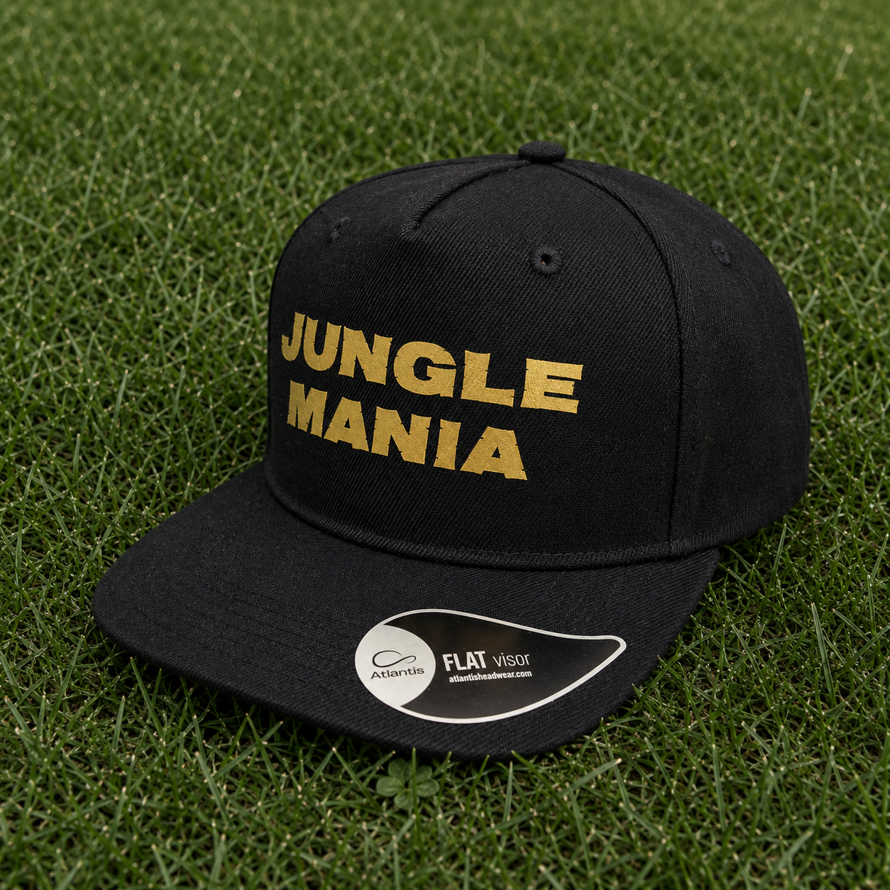 Jungle Mania Snapback - Black / Gold