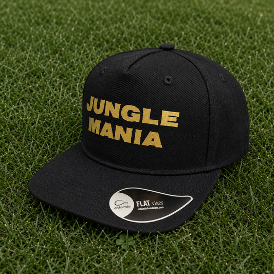 Jungle Mania Snapback - Black / Gold