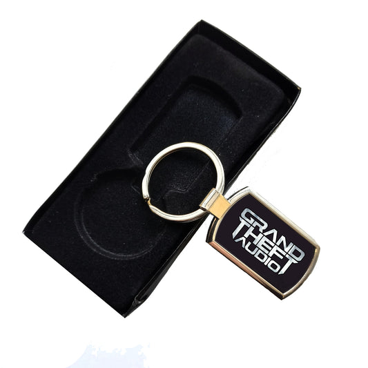 Grand Theft Audio Keyring