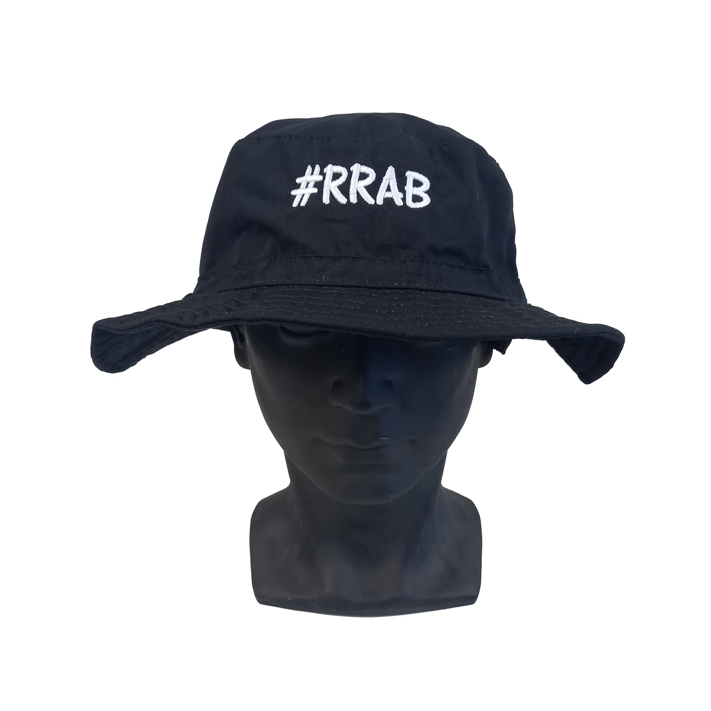 Rods Reels & Bass Black Bucket Hat