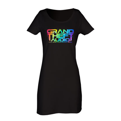 Spectrum Splatter T-Shirt Dress