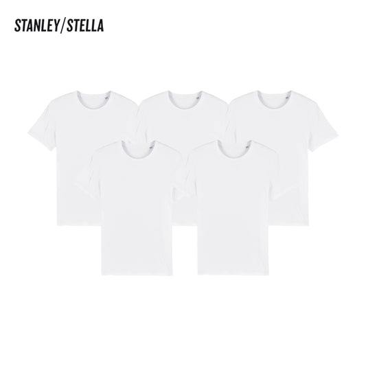 SX087 Stanley/Stella Unisex T-Shirts (White)